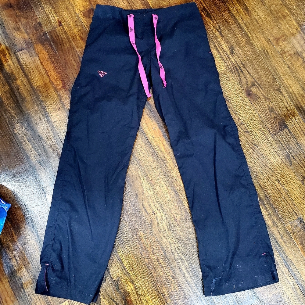 Black Scrub Pants